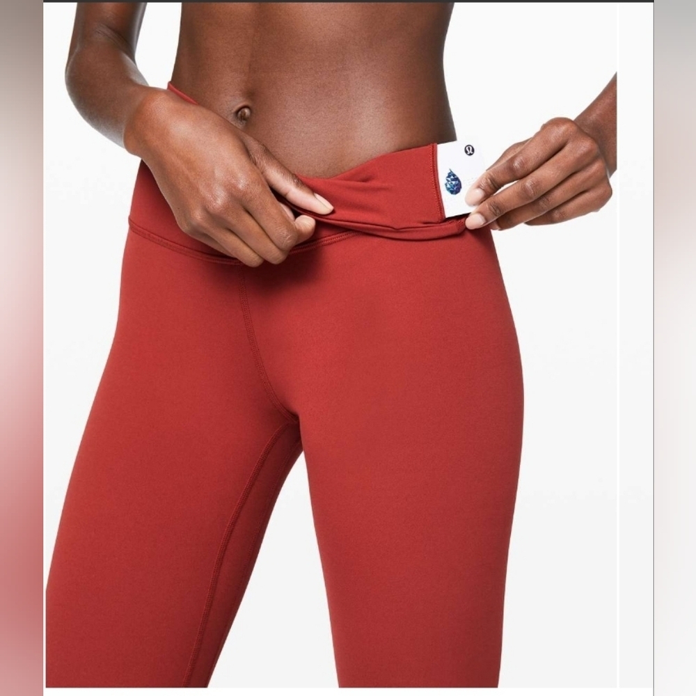 Lululemon Align Pant Cayenne size 6 like  new